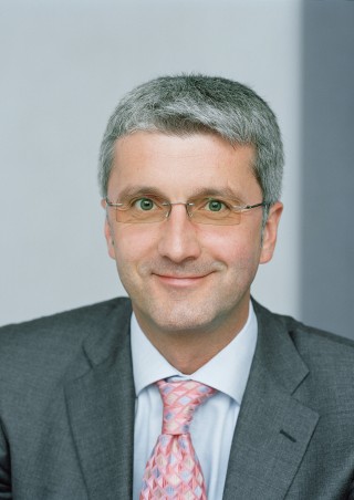 Rupert Stadler sucederá al Profesor Dr. Martin Winterkorn como presidente de Audi AG