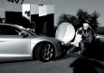 El Audi R8 a través de la mirada de Karl Lagerfeld