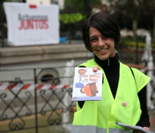 Alternativa joven Extremadura y Attitudes promueven una campaña de seguridad vial entre los jóvenes de Badajoz
