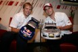 Mattias Ekström y Miguel Molina con sus Audi radiocontrol
