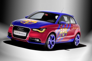 Audi A1 FC Barcelona presentado en primicia en el salón de Barcelona