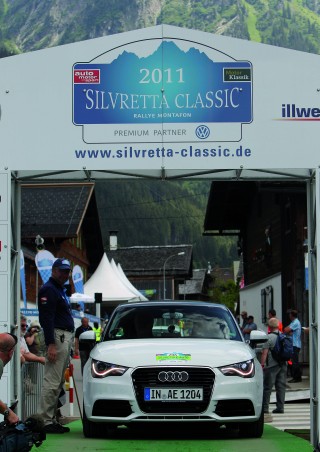 El Audi A1 e-tron gana el Rallye de coches Eléctricos de Silvretta