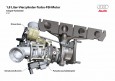1,8 Liter-Vierzylinder-Turbo-FSI-Motor/Integral-Turbolader