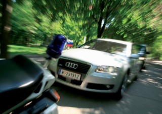 Silberne Audi A8-Flotte beim IV. EU-Lateinamerika-Karibik-Gipfel in Wien