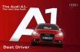 Da ist Musik drin: Die Audi A1 iPhone App /Seit dem 19.04.2010 laesst sich das Spiel ?Audi A1 Beat Driver? kostenlos fuer iPhone und iPod Touch im App Store herunterladen.