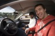 Los jugadores del Barça con el nuevo Audi Q3