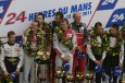 Podium Le Mans 2011