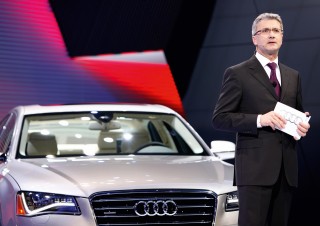 Messe Premiere des neuen Audi A8