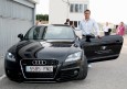 Fabio Cannavaro y el Audi TT - Presentación Audi A5 y R8 al Real Madrid