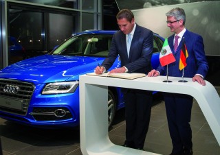 La nueva fábrica en México confirma los objetivos de crecimiento Audi en América
