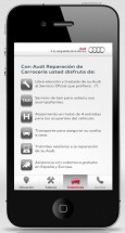 Nueva aplicación Audi para móviles