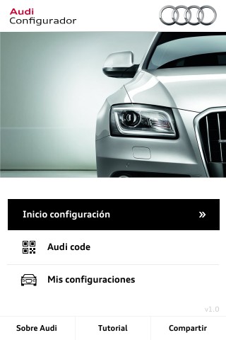 Audi Configurador: nueva App para iPhone y para iPad