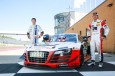 El campeón del mundo de rallies  con un Audi R8 LMS ultra