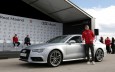 Los jugadores del Real Madrid ponen a prueba la nueva tecnología e-tron de Audi