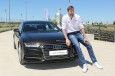 Los jugadores del Real Madrid de baloncesto también conducen Audi