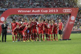 Las estrellas del fútbol mundial  en la Audi Cup 2015