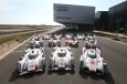 Audi reúne a sus coches ganadores de las 24 horas de Le Mans
