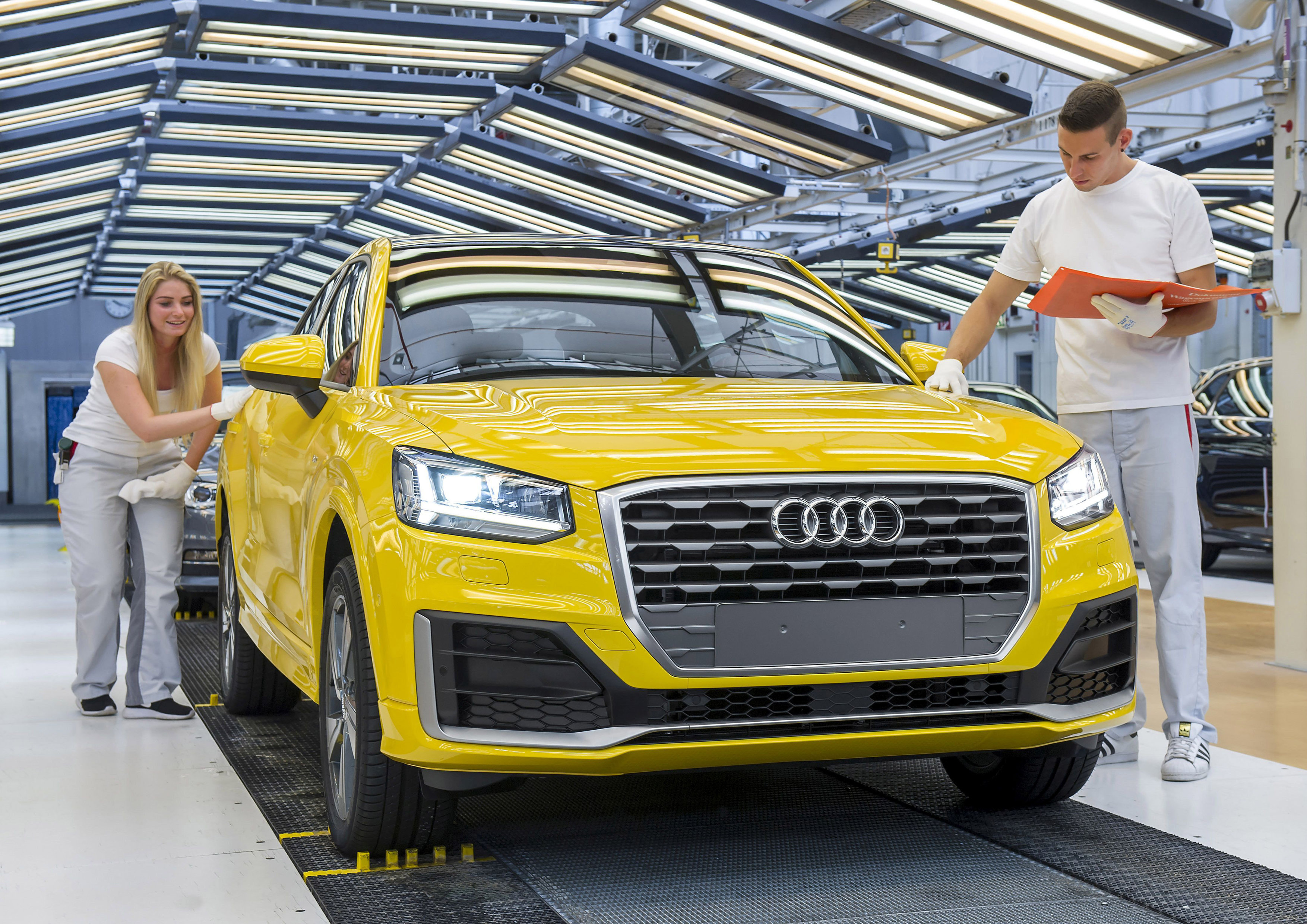 A small car makes a big impression:  the new Audi Q2