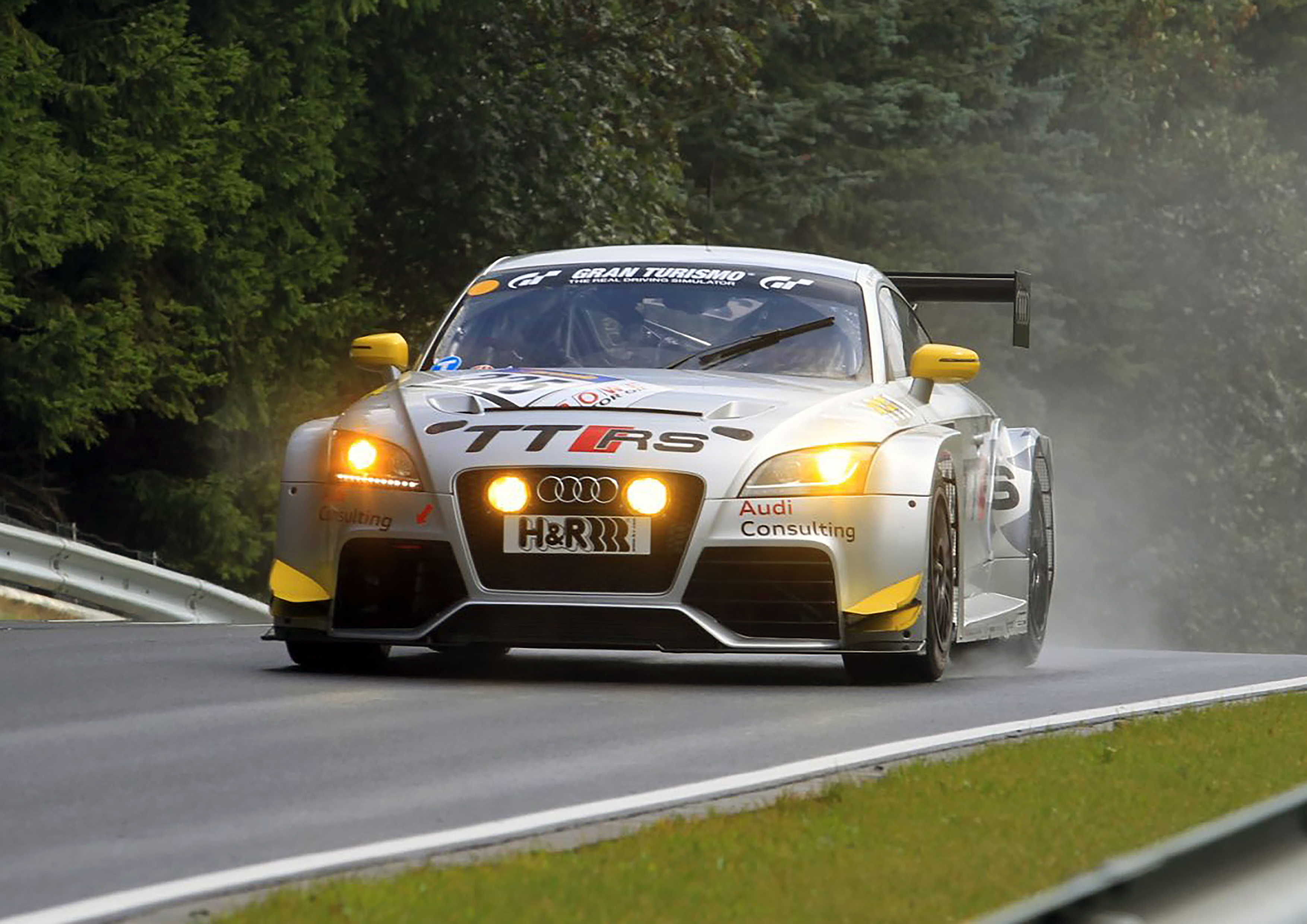 Audi TT RS racing car, model year 2011