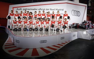 Entrega vehículos Audi al Real Madrid 2016-17