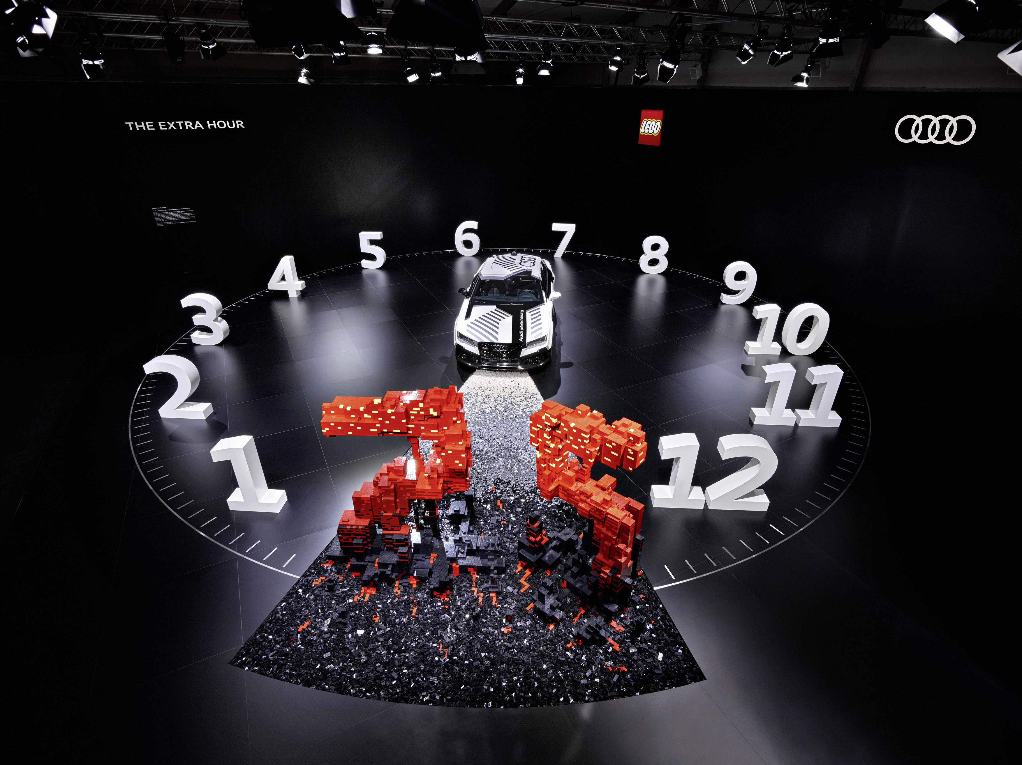â??The extra hourâ? installation by Audi and the LEGOÂ® Group a