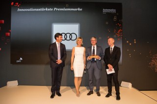 Audi, la marca más innovadora en los Automotive Innovations Award 2017