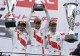 Audi celebra su cuarta victoria en las  24 Horas de Spa