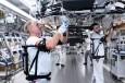 Being tested: Audi production tests exoskeletons for overhead ta