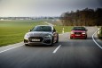 Audi RS 5 meets historic Audi quattro