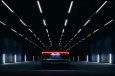 Audi e-tron Sportback 55 quattro in the Audi light tunnel