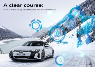 A clear course: Audi is increasing investments in electromobilit