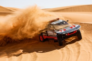Rally Dakar, Test Marokko Audi RS Q-etron E2 Test Marokko