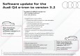 Software update Audi Q4 e-tron