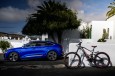 Audi SQ8 Sportback e-tron and Audi electric mountain bike powere