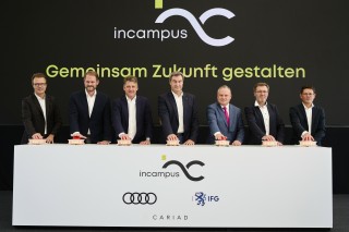 Opening ceremony of the incampus in Ingolstadt on September 15,