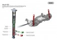 Audi Q3 - Multi-link quattro rear suspension with two-valve damp