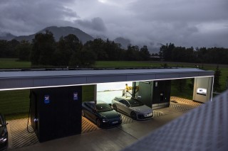 Opening of the Audi Charging Hub in Kiefersfelden