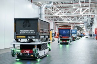 Audi A5 production at the Neckarsulm site