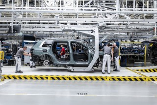 Production of the Audi Q9 at the Bratislava site