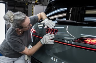 Production of the Audi Q9 at the Bratislava site