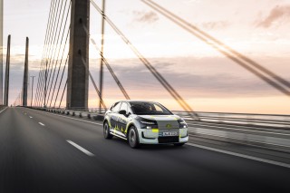 Audi A2 e-tron with design livery