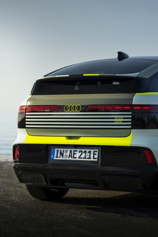 Audi A2 e-tron with design livery
