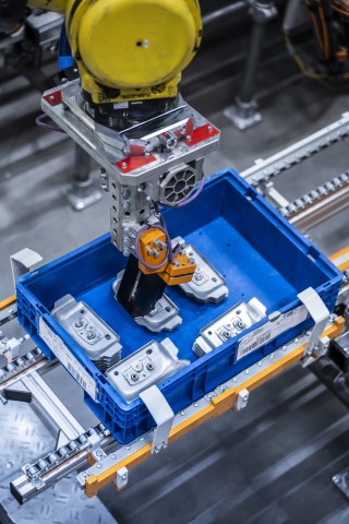 Audi A2 e-tron production at the Ingolstadt site