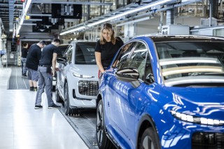 Audi A2 e-tron production at the Ingolstadt site