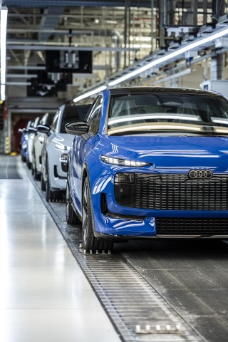 Audi A2 e-tron production at the Ingolstadt site