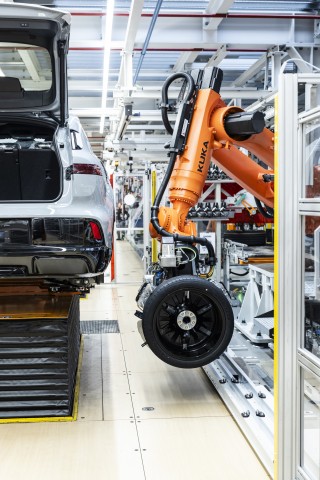 Audi A2 e-tron production at the Ingolstadt site
