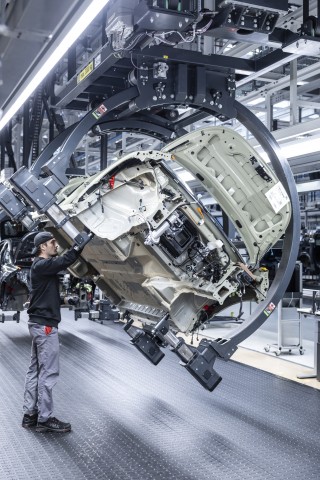 Audi A2 e-tron production at the Ingolstadt site