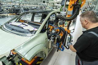 Audi A2 e-tron production at the Ingolstadt site