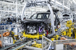 Production of the Audi Q9 at the Bratislava site