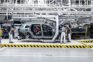 Production of the Audi Q9 at the Bratislava site